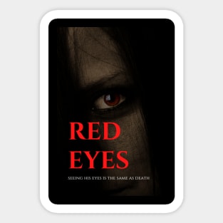 Red Eyes Sticker